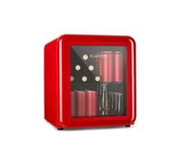 Klarstein PopLife 50cm 48L Drinks Fridge with Glass Door Red