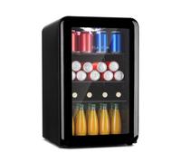 Klarstein PopLife 68cm 70L Drinks Fridge with Glass Door Black
