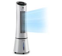Klarstein Portable Air Cooler Unit, 5-in-1 Evaporative Air Coolers for Home, Humidifier, Ventilator, Ioniser, Night Mode, 6L Portable Cooler Fan, 45W Cold Air Fan, 180m³/h Cooling Air Flow Aircon Unit