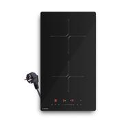 Klarstein PowerGlide 30cm 2 Ring Induction Hob Black