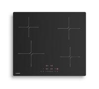 Klarstein PowerGlide Induction Hob - 60cm Built-In, 4-Zone, 7400W Boost, Touch Slider, Timer, Child Lock, Anti-Scratch Matte Glass, Residual Heat Indicator, Induction Stove