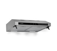 Klarstein Purista 60cm 343m³/h Canopy Cooker Hood Silver