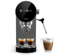 Furore espresso machine stainless steel compact 20 bar digital display 2 cups