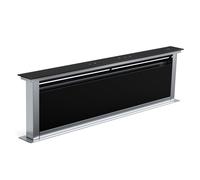 Klarstein Royal Flush 120cm 836m³/h Downdraft Extractor Black/Silver