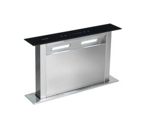 Klarstein Royal Flush 60cm 485m³/h Downdraft Extractor Silver