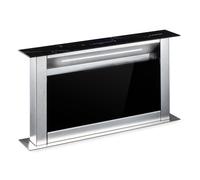 Klarstein Royal Flush 60cm 604m³/h Downdraft Extractor Black/Marble