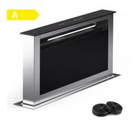 Klarstein Royal Flush 60cm 713m³/h Downdraft Extractor Black