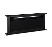 Klarstein Royal Flush 90cm 604m³/h Downdraft Extractor Black