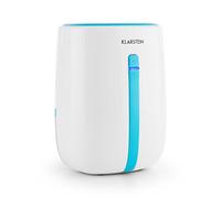 KLARSTEIN Shetland 600 Dehumidifier - Climate Improver, 220ml/d, 22 W, Quiet Operation thanks to Peltier Element, Operation LEDs, Attractive Compact Design, White