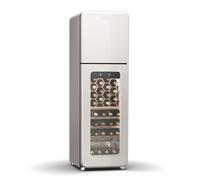 Klarstein Shirley 50cm 60 Bottles Freestanding Wine Fridge Cream