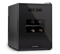 Klarstein Silent Vino 35cm 12 Bottles Freestanding Wine Fridge Black