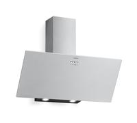Klarstein Silver Lining 90cm 557m³/h Angled Cooker Hood Silver
