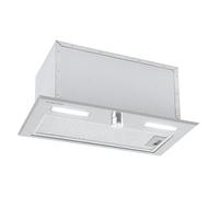 Klarstein Simplica 52 Ventilation Module, Built-in Hood, 52 cm Wide, Extraction Power: 440 m³/h, Recirculation Mode Possible, Rotary Knob, 3 Levels, LED Lighting: 2 x 1.5 W, Stainless Steel