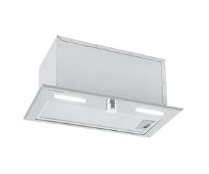 Klarstein Simplica 52 Ventilation Module, Built-in Hood, 52 cm Wide, Extraction Power: 440 m³/h, Recirculation Mode Possible, Rotary Knob, 3 Levels, LED Lighting: 2 x 1.5 W, Stainless Steel
