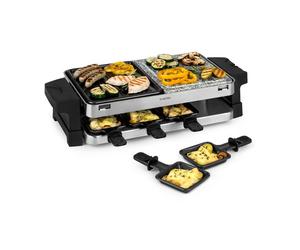 Klarstein Sirloin 1500W 8 Person Raclette Grill Black