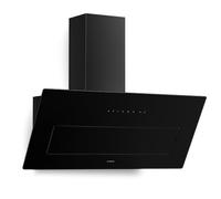 Klarstein SleekAir 90 cm Angled Cooker Hood - 720 m³/h Extractor, OxyPure Air System, Touch Control, LED Light Efficiency