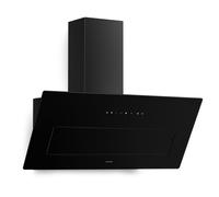 Klarstein SleekAir 90cm 717m³/h Angled Cooker Hood Black