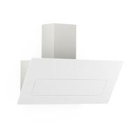 Klarstein SleekAir 90cm 717m³/h Angled Cooker Hood White
