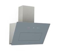 Klarstein SleekAir Cooker Hood - 60cm Extractor Hood, 717 m³/h Air Flow Energy Efficiency, Touch Control, LED Lighting 2700-6500K, Quiet Eco Home Function, Stainless Steel, Ducted & Recirculating