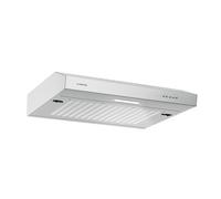 Klarstein SlimVent 60cm 178m³/h Canopy Cooker Hood Silver