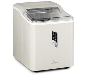 Klarstein Small Ice Maker Machine, Counter Top Ice Machine For Home and Kitchen, 1.5L Capacity, Fast Operation, Makes 12kg of Ice, Large and Small Sized Bullets, Self-Cleaning Ice Cube Maker Machine