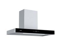 Klarstein SmartEdge 90cm 530m³/h Chimney Cooker Hood Silver