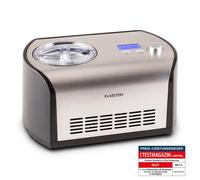 Klarstein Snowberry & Choco 1.2L 120W Ice Cream Maker with Compressor Silver