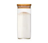 Klarstein Square jar with bamboo lid