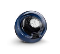 KLARSTEIN St. Gallen ll Watch Winder - Left/Right or Bidirectional Running, 4 Programmes: 650/900 / 1200/1500 Revolutions Per Day, Switchable LED Lighting, Touch Control Panel, Colour: Blue