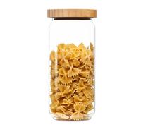Klarstein Stacking glass with bamboo lid 1000 ml