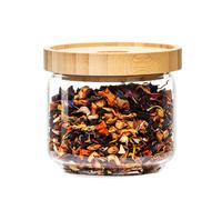 Klarstein Stacking glass with bamboo lid 300 ml