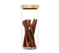 Klarstein Stacking glass with bamboo lid 800 ml