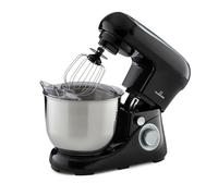 Klarstein Stand Mixer, 5L Food Mixer for Baking with Bowl, 1300W Cake Mixer w/Beater, Dough Hook, Whisk & Mixing Bowl, 6 Speed Planetary Rotation Kitchen Maker, Electric Mixer for Baking Bread Pastry