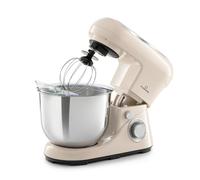 Klarstein Stand Mixer, 5L Food Mixer for Baking with Bowl, 1300W Cake Mixer w/Beater, Dough Hook, Whisk & Mixing Bowl, 6 Speed Planetary Rotation Kitchen Maker, Electric Mixer for Baking Bread Pastry