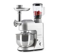 Klarstein Stand Mixer, 5L Food Mixer for Baking with Bowl, 1800W Cake w/Beater, Dough Hook, Whisk, 1.5L Blender, Food Processor Meat Grinder, 6 Speed Electric for Baking Bread Pastry