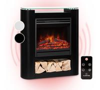 Klarstein Studio 5 Smart 1800W 62cm Electric Fire with Surround Black