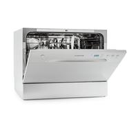 Klarstein Table Top Dishwasher, 6 Place Setting Mini Dishwasher, Quiet Operation Countertop Dishwasher w/ 6 Washing Programs, Compact Tabletop Dishwasher, Easy To Install Homes/Office Small Dishwasher