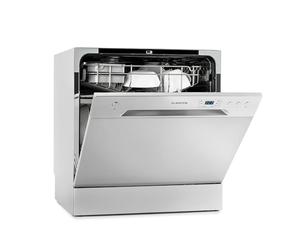 Klarstein Table Top Dishwasher, 8 Place Setting Mini Dishwasher, Quiet Operation Countertop Dishwasher w/ 6 Washing Programs, Compact Tabletop Dishwasher, Easy To Install Homes/Office Small Dishwasher