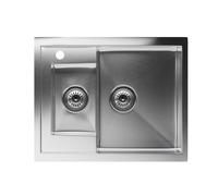 Klarstein TitanSteel kitchen sink | 61 x 50 cm (LxW)