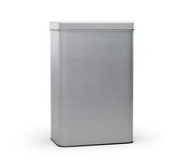 KLARSTEIN Touchless Sensor Kitchen Bin - 50L Stainless Steel Waste Bin with Motion Sensor, Soft-Close Lid, LED Control Panel, Hygienic & Durable Ideal for Home or Office