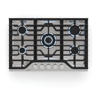 Klarstein Turbocast 75cm Gas hob 5 burners Silver