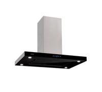 Klarstein Valeria 90cm 642m³/h Island Cooker Hood Black