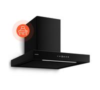 Klarstein Vapura 60cm 646m³/h Chimney Cooker Hood Black