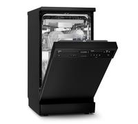 Klarstein Velaire 45cm Freestanding Dishwasher 9 Programms Black