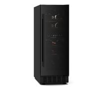 Klarstein Velaire 57cm 17 Bottles Built-Under Dual Zone Wine Fridge Black