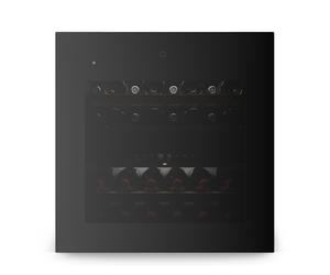 Klarstein Velaire 59cm 36 Bottles Built-In Dual Zone Wine Cooler Black