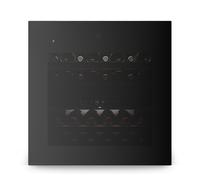 Klarstein Velaire 60cm 36 Bottles Built-In Dual Zone Wine Fridge Black