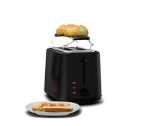 Klarstein Velaire 800W Toaster 2 Slots Black