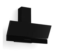 Klarstein Velaire Angled Cooker Hood 90cm - 820 m³/h Airflow Ener