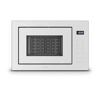 Klarstein Velaire Built-in Microwave with Grill - 25L, 850W Microwave & 1200W Grill, 8 Programs, Touch Control, Stainless Steel, Integrated Microwave Oven, White